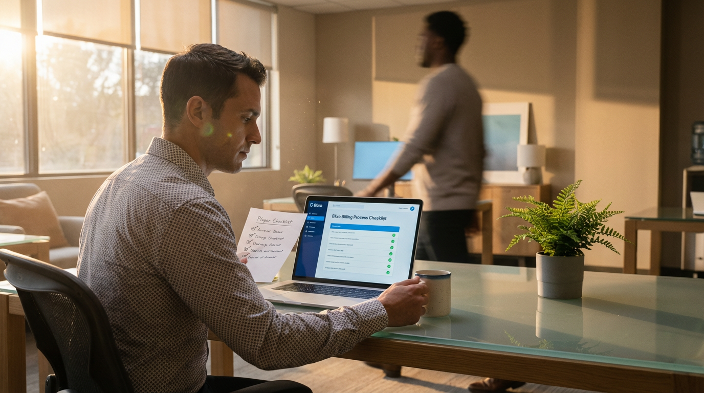Automate Billing Process Checklist with Blixo