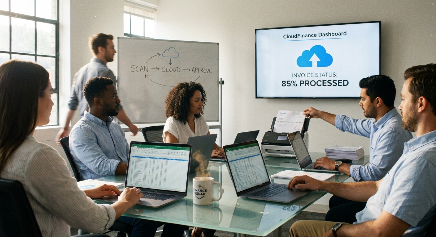 Automated Invoice Processing Cloud Service for Finance Teams