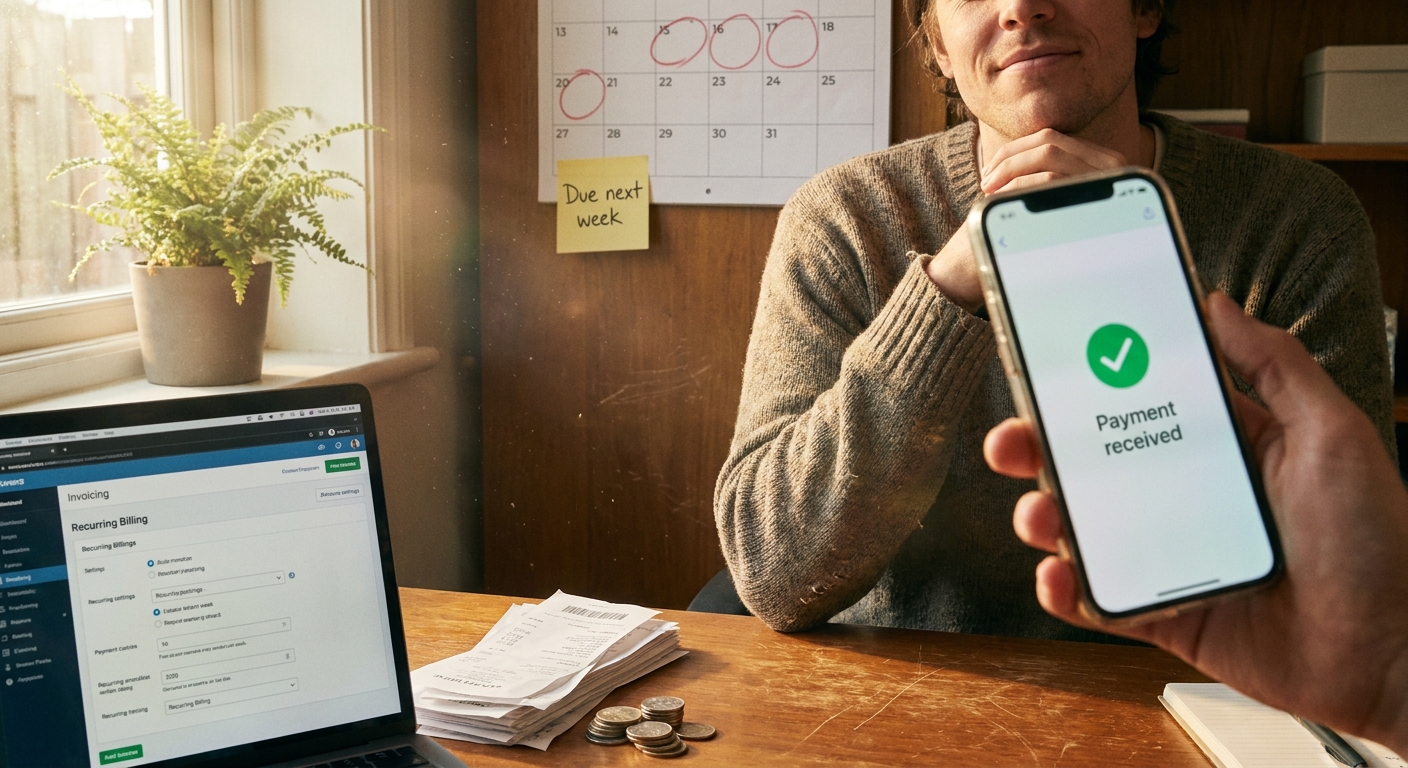 Get Paid on Time with Recurring Payment Setup