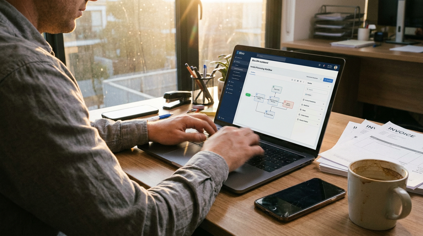 RPA vs Manual Invoice Processing with Blixo