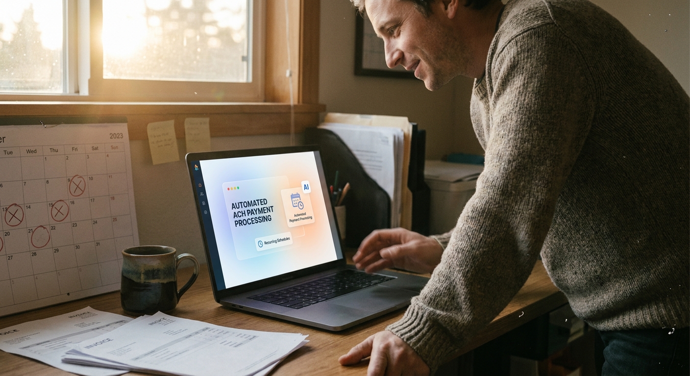 Simplify Recurring ACH Payment Processing with AI