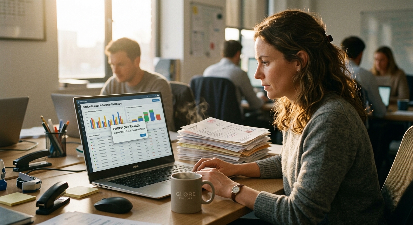 Solution for Invoice to Cash Automation