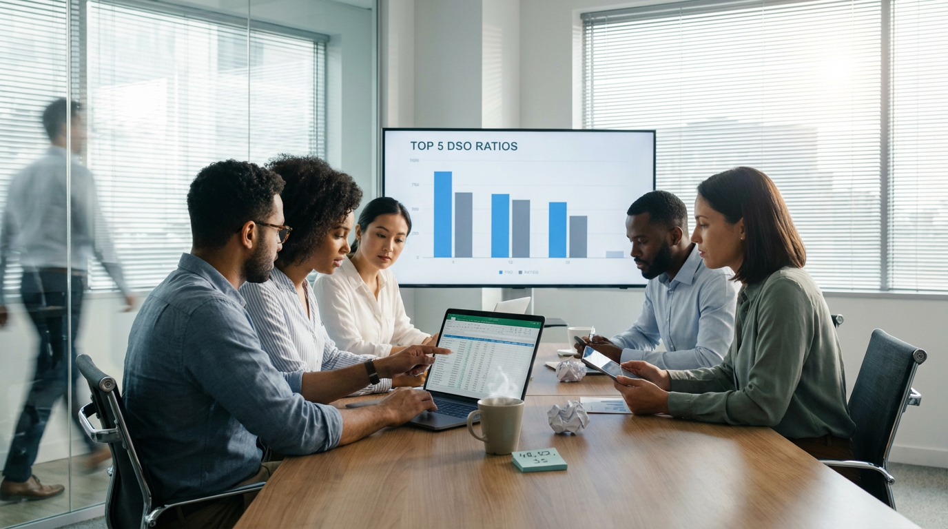 Top 5 Days Sales Outstanding Ratio Benchmarks for SaaS