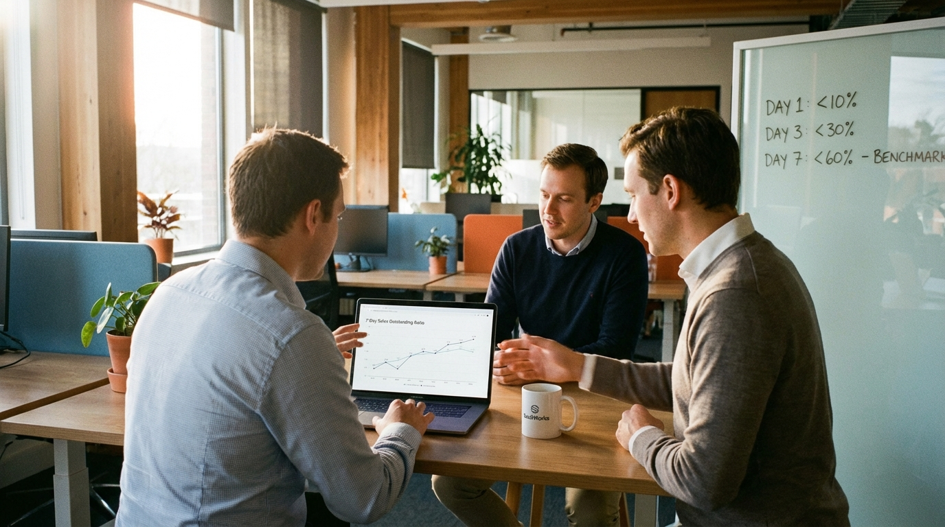 Top 7 Days of Sales Outstanding Ratio Benchmarks for SaaS