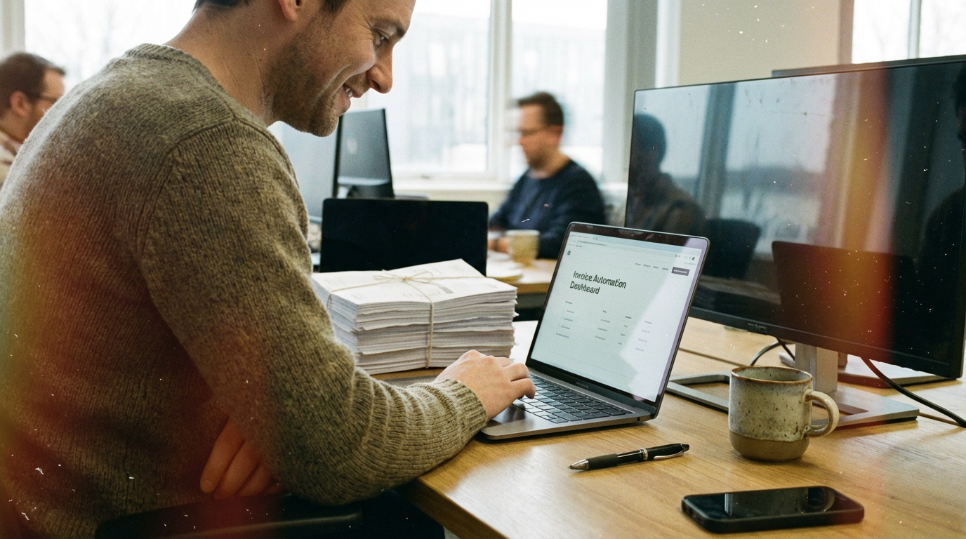 V1 Invoice Automation vs Manual Invoicing