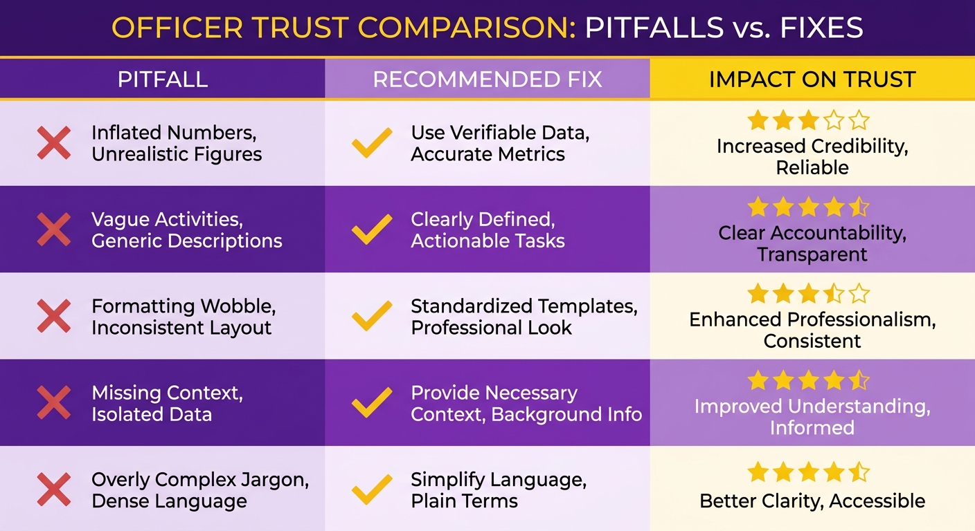 Comparison Chart