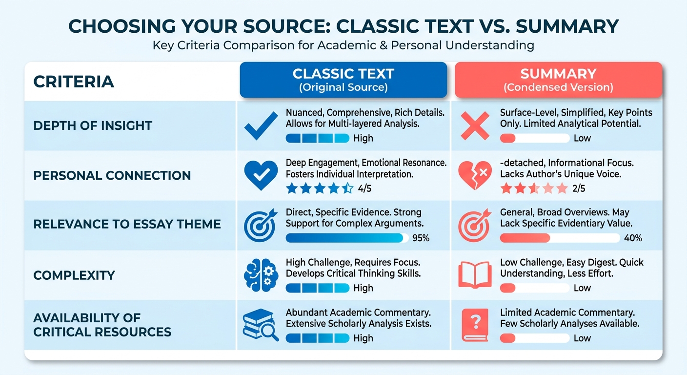 Comparison Chart