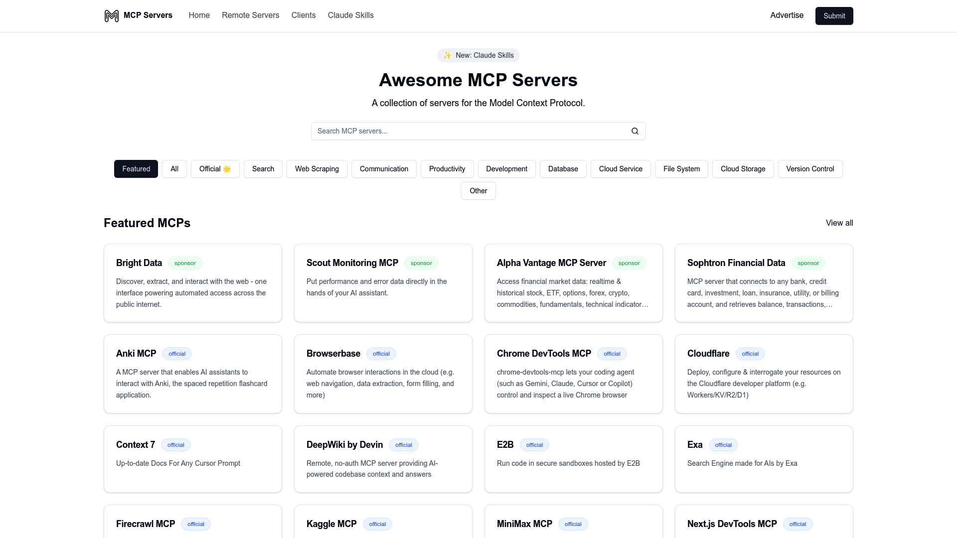 AI Applications Checklist: Model Context Protocol (MCP) Server