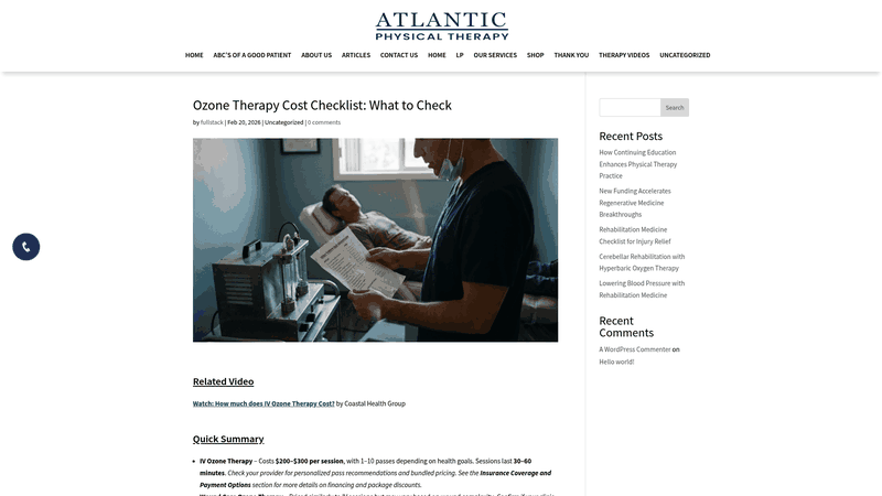 How IV Ozone Therapy Enhances Blood Oxygenation