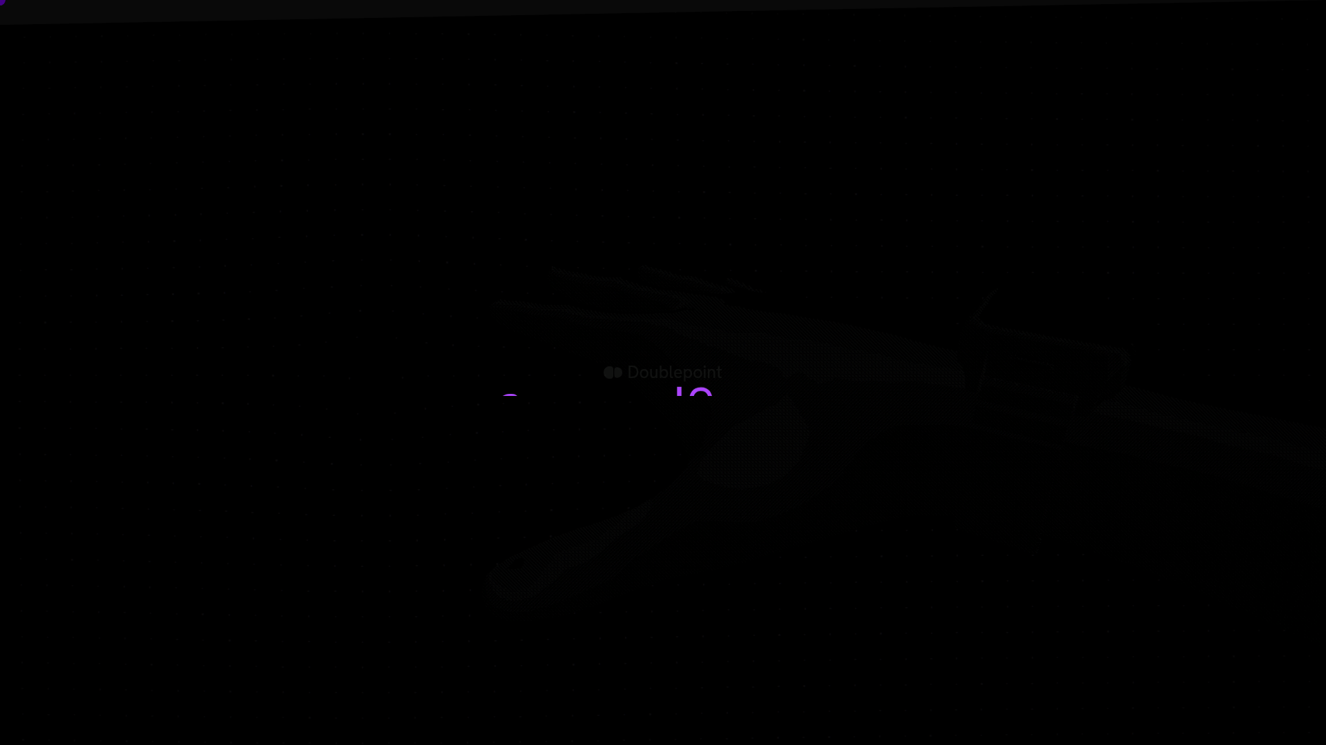 Screenshot: Doublepoint’s homepage introducing its gesture‑recognition solutions for wearables