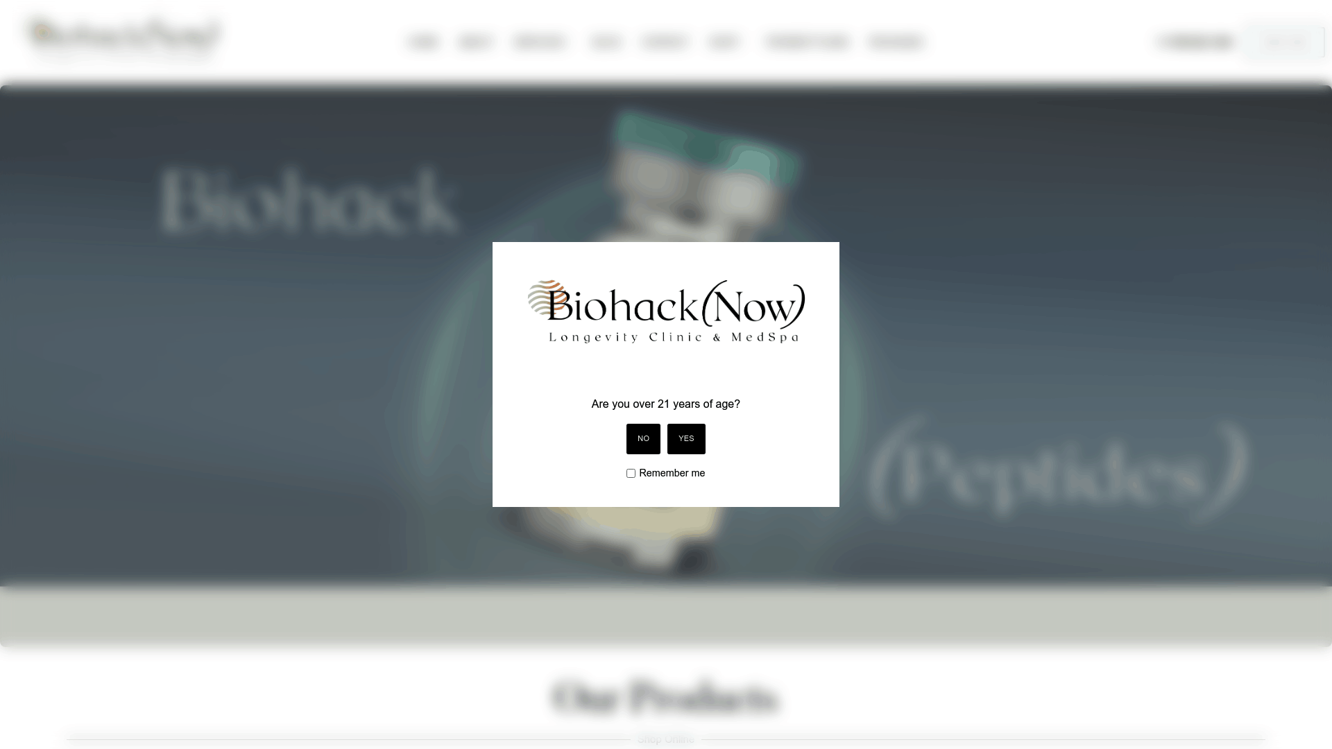 Screenshot: Shop page displaying product listings, pricing, and customer reviews.