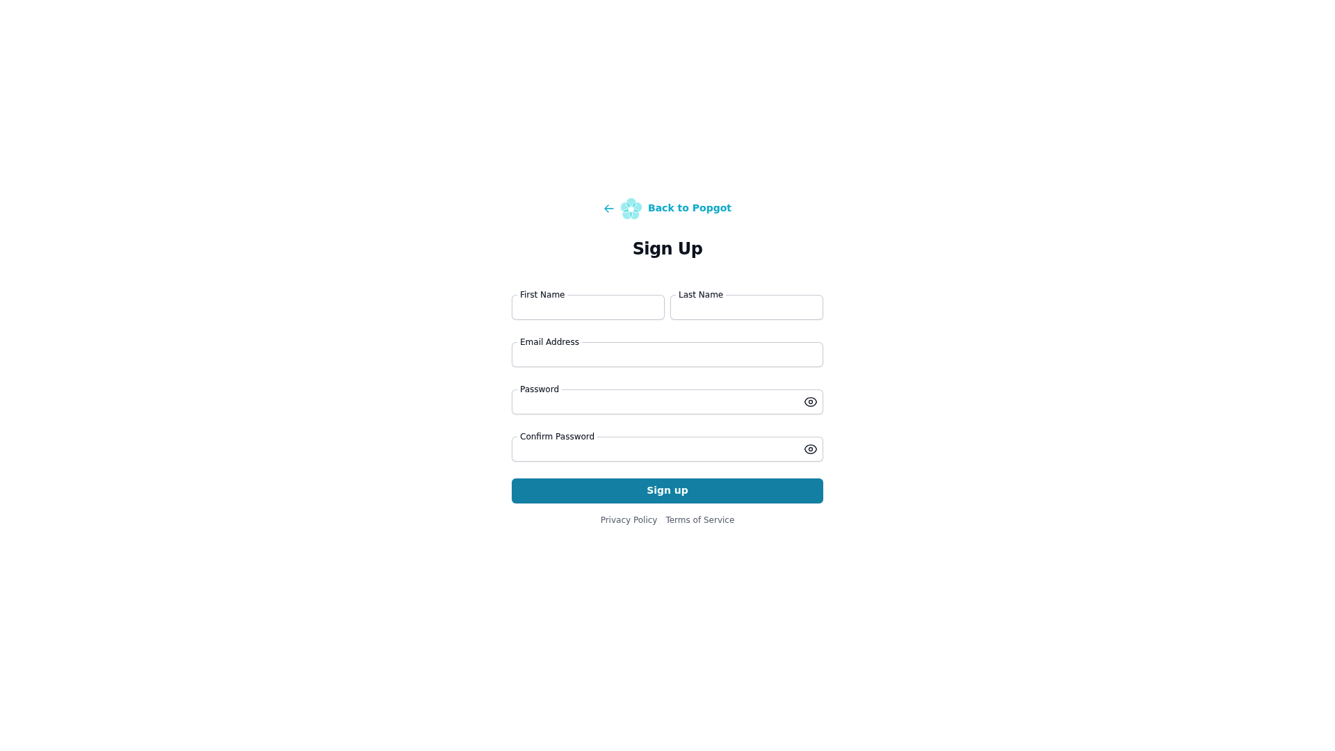 Screenshot: The sign‑up page illustrating the subscription process and the available plan options.