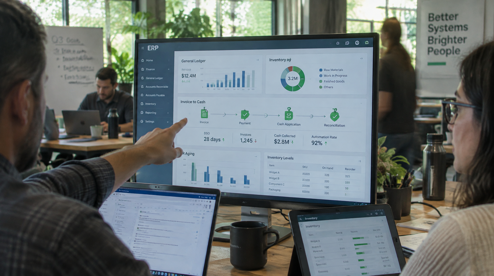 ERP Systems Run GL and Inventory: AR Automation Owns Invoice-to-Cash