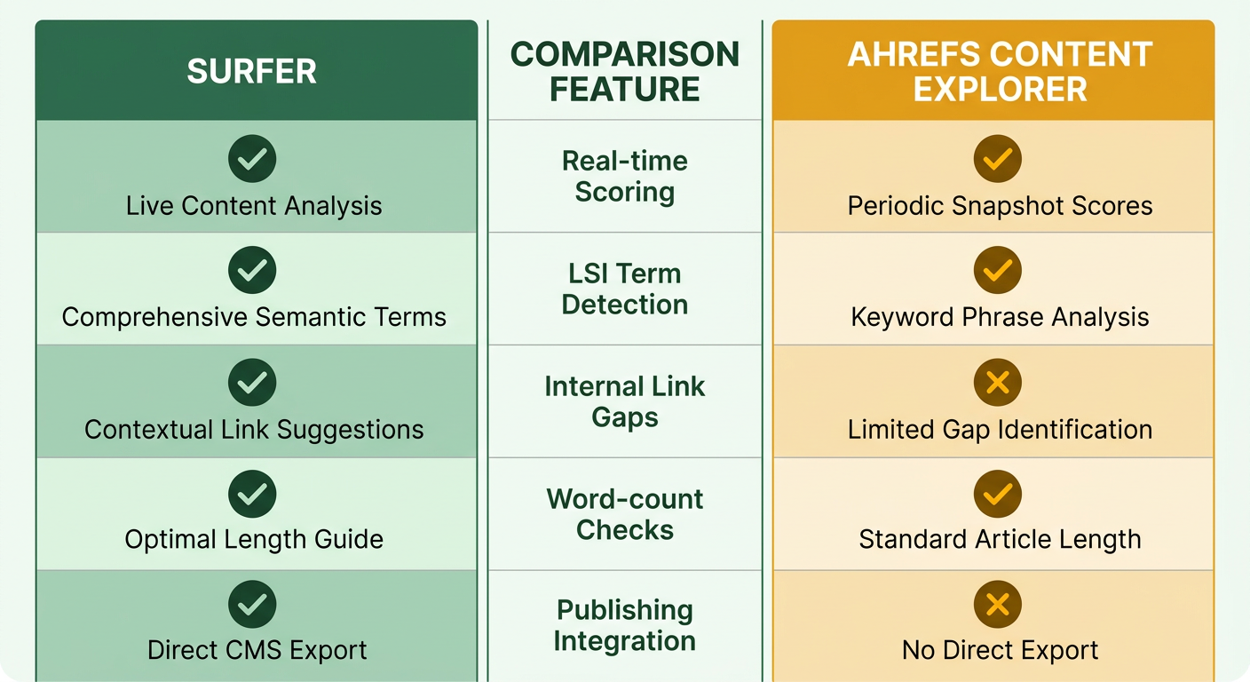 Comparison Chart