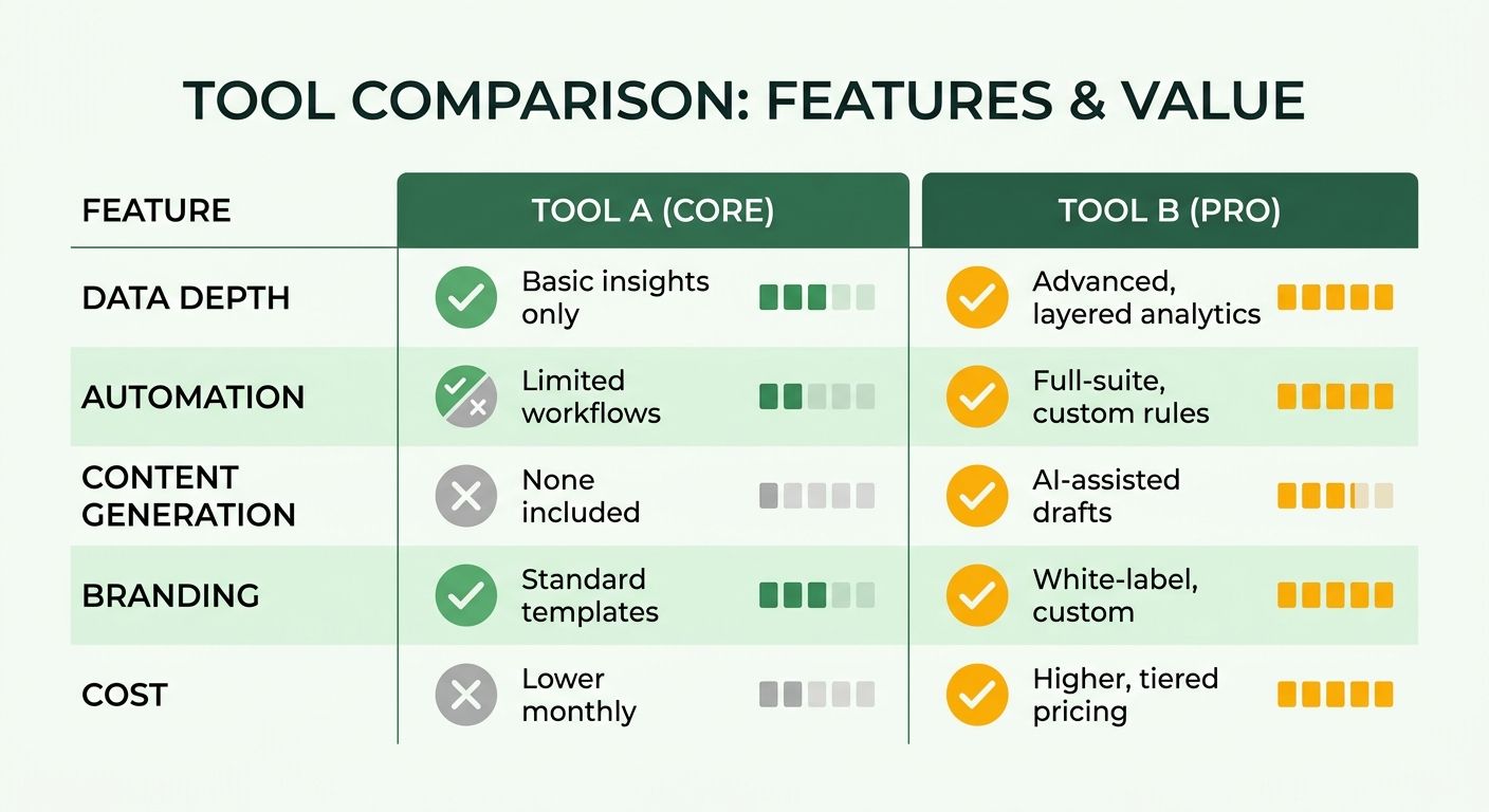 Comparison Chart