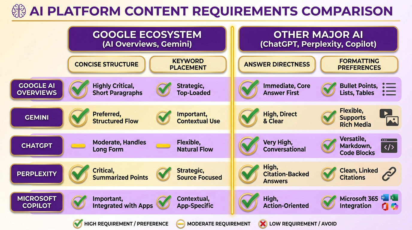Comparison Chart
